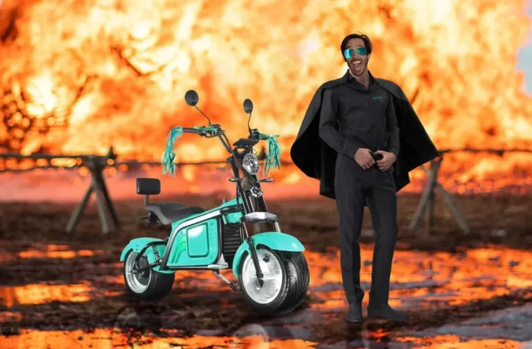 دراجة كهربائية فريدة من نوعها بـ 600 دولار فقط (صور)