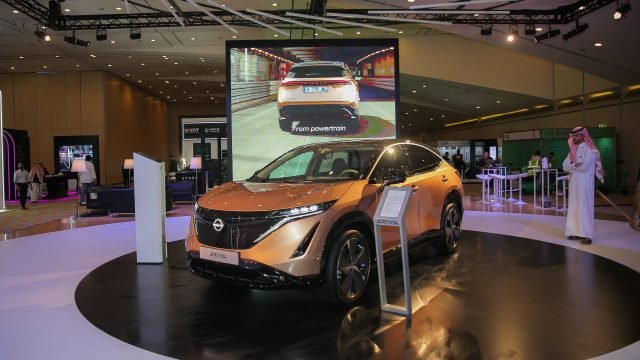 ختام معرض السيارات الكهربائية في السعودية وتواجد قوي لنيسان أريا