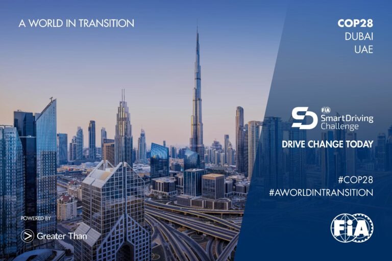 الاتحاد الدولي للسيارات يعلن عن انطلاق برنامج تحدي القيادة الذكية في مؤتمر المناخ 28