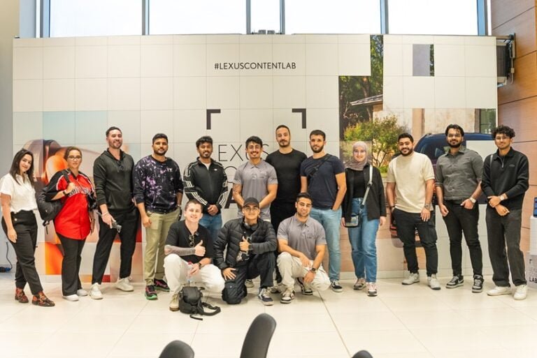 الفطيم لكزس تستضيف مختبر محتوى لكزس