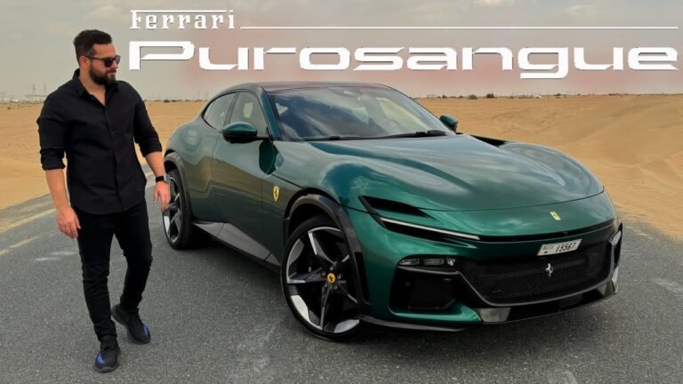 Ferrari Purosangue: A Groundbreaking SUV from Ferrari