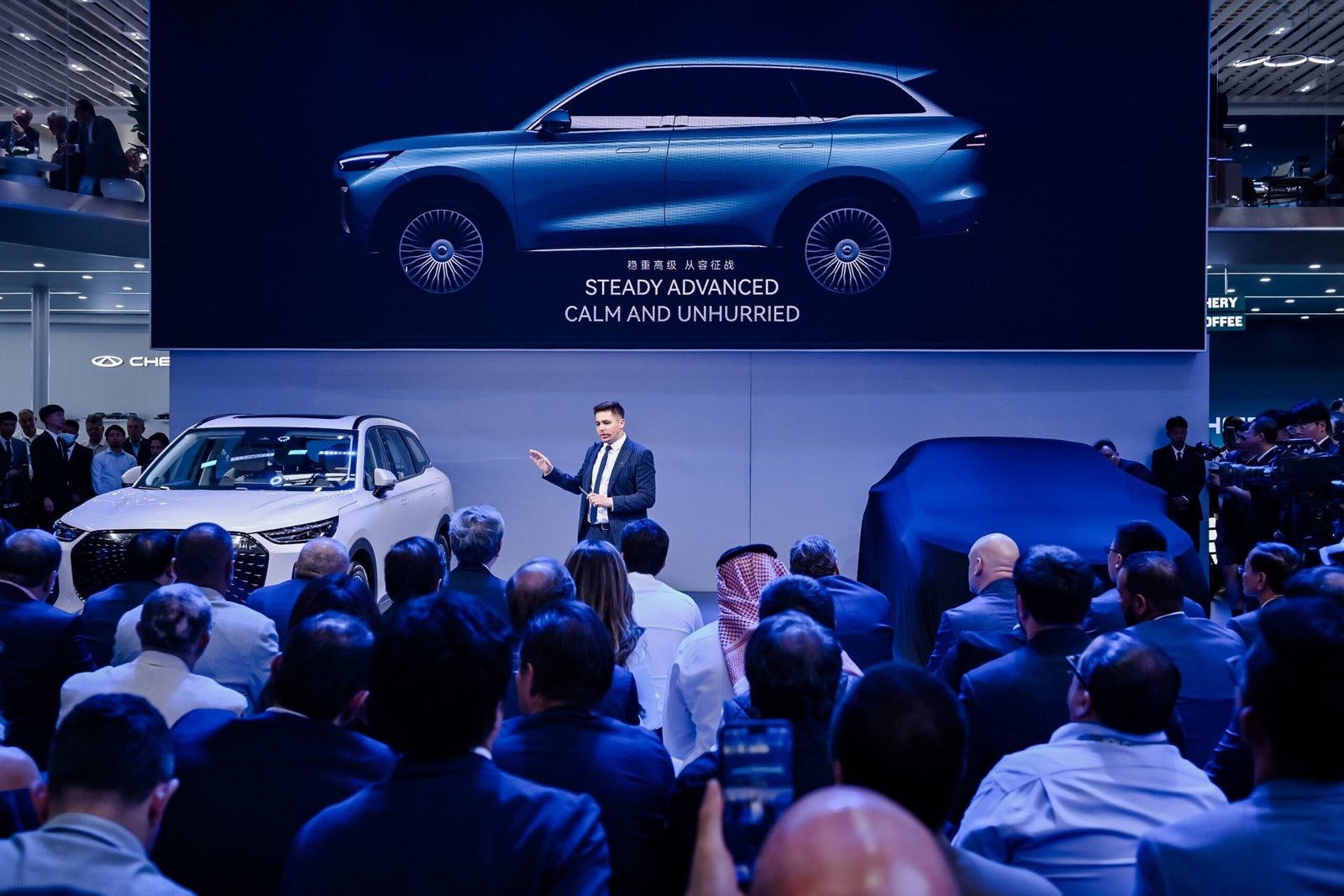 شيري تستعرض أحدث ابتكاراتها في معرض بكين الدولي للسيارات