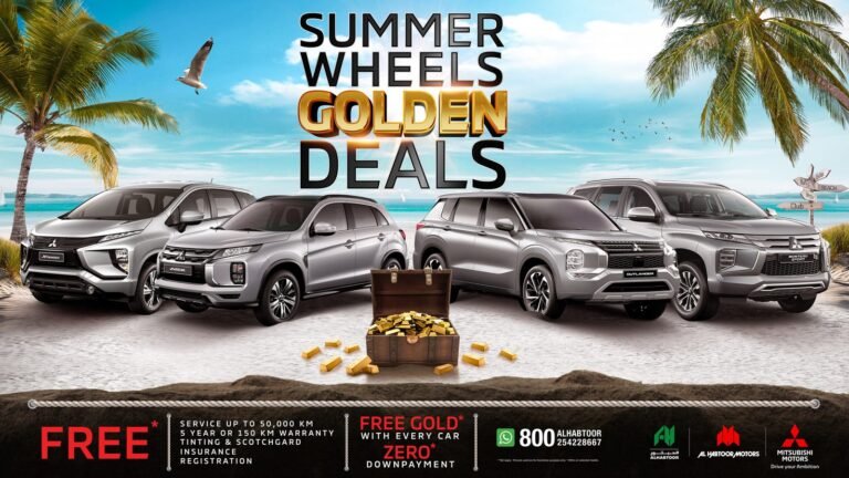 Summer savings with the Mitsubishi Golden deals