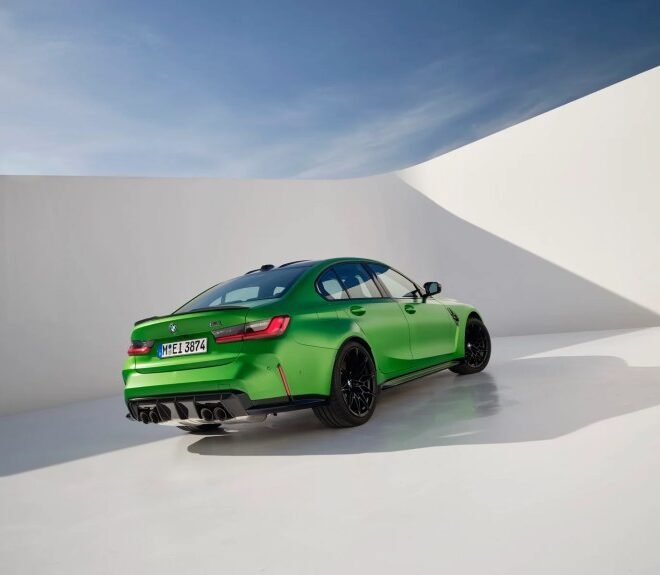 The new 530 HP BMW M3 Sedan