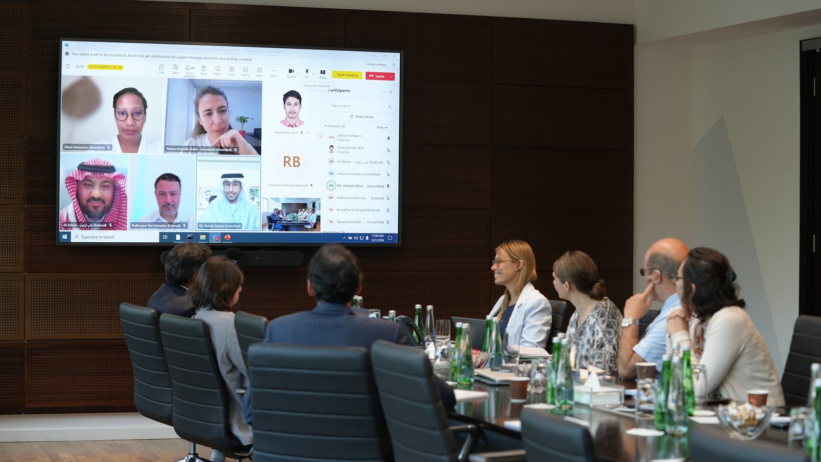 مؤتمر جامعة السوربون أبوظبي للمحيطات