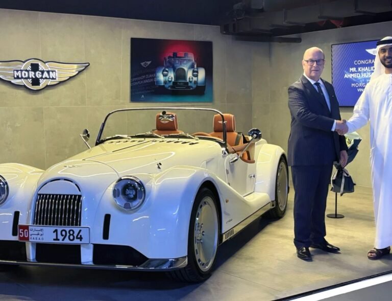 FIRST DELIVERY OF MORGAN MIDSUMMER IN THE MIDDLE EAST