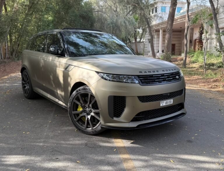 Range Rover Sport SV 2025: The Pinnacle of Luxury and Performance