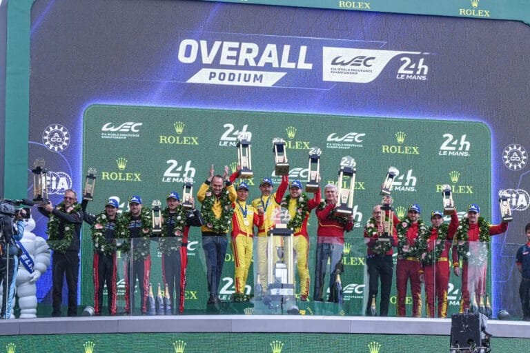 Third Straight Win for Ferrari
