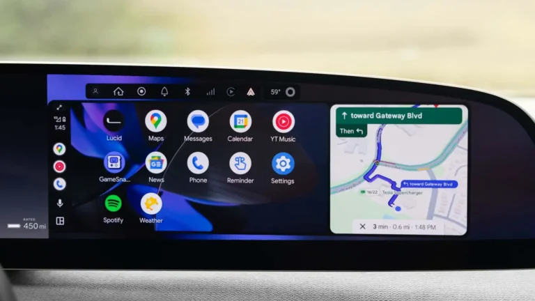 Google Maps Adds EV Route Planning to Android Auto