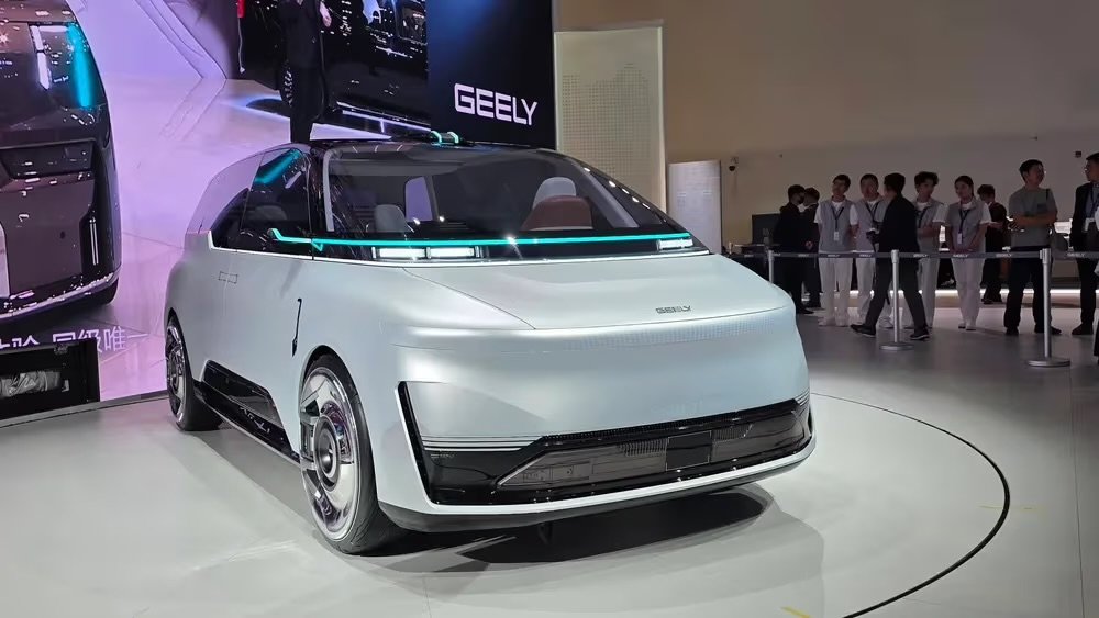 Geely at Berlin auto china