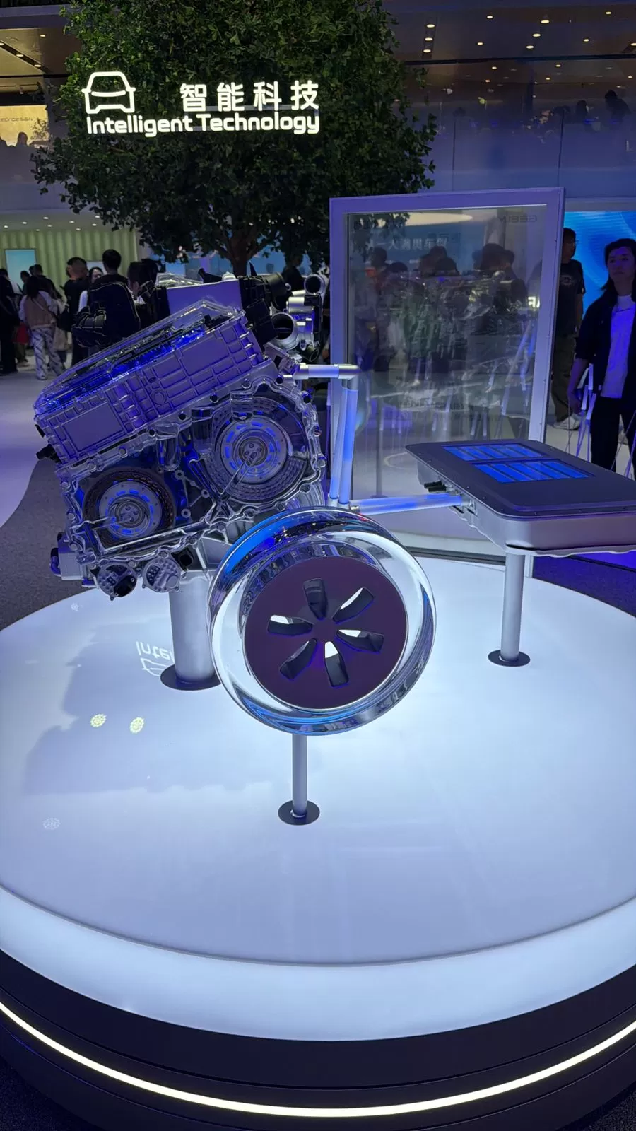 Geely at Berlin auto china