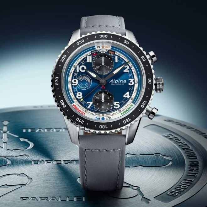 ساعة Alpina Startimer Pilot الجديدة بروح الطيران