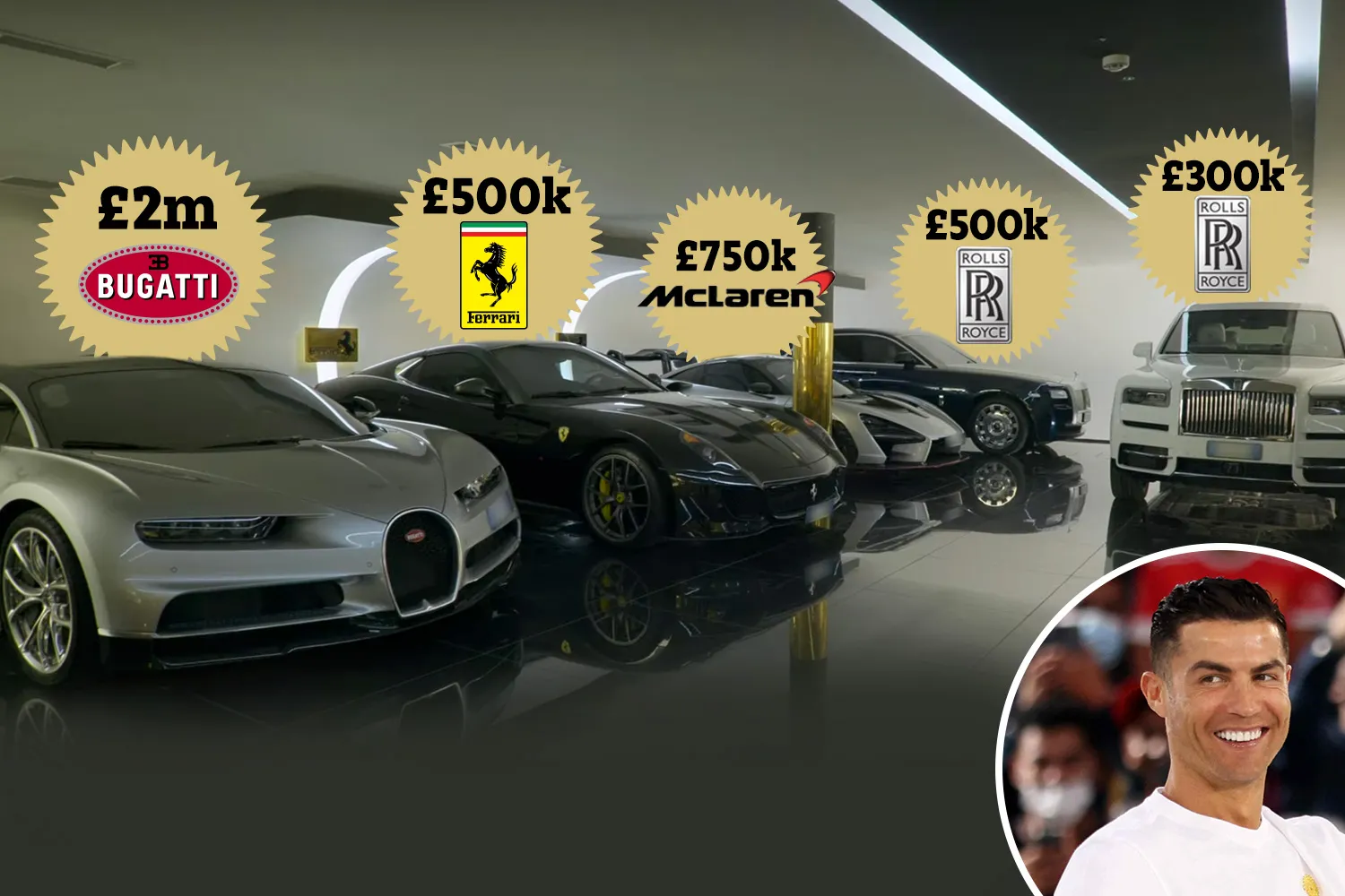 Top Football Players and Their Car Collections