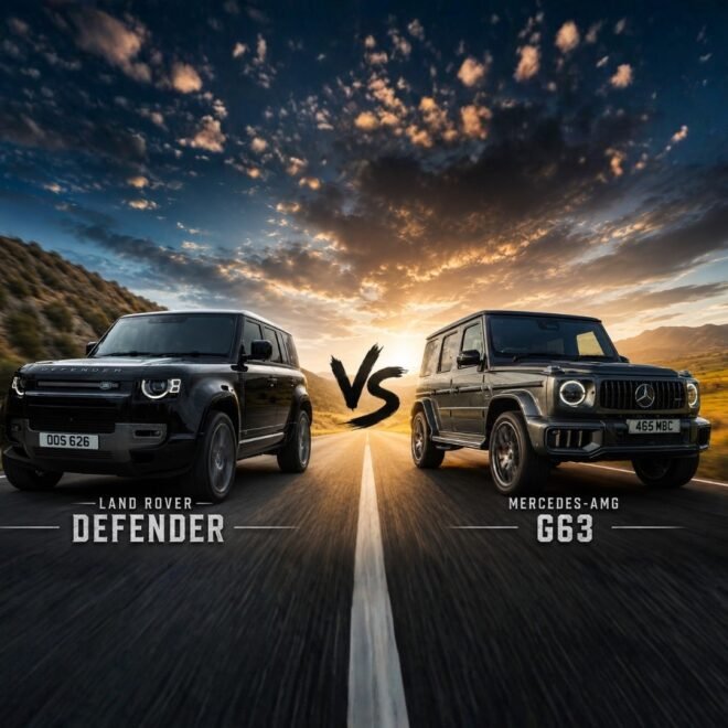 Mercedes-AMG G63 vs Land Rover Defender V8