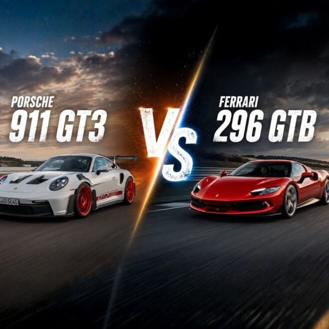 Porsche 911 GT3 vs Ferrari 296 GTB