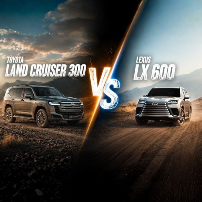 Toyota Land Cruiser 300 vs Lexus LX 600