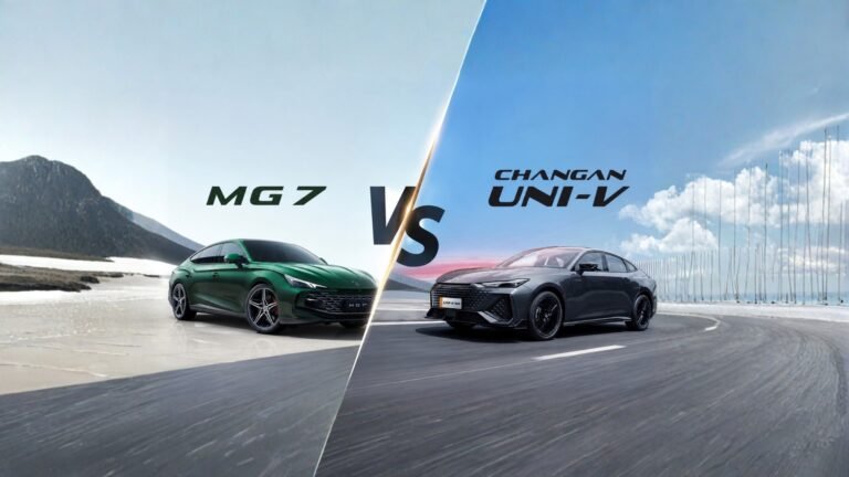MG 7 vs Changan UNI-V: Which Chinese Sport Sedan Is Better in 2026?